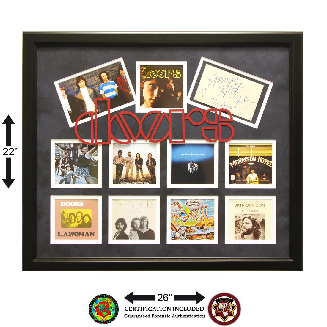 The Doors Signed 4x6 Cut, Album Collage (1 of 2)