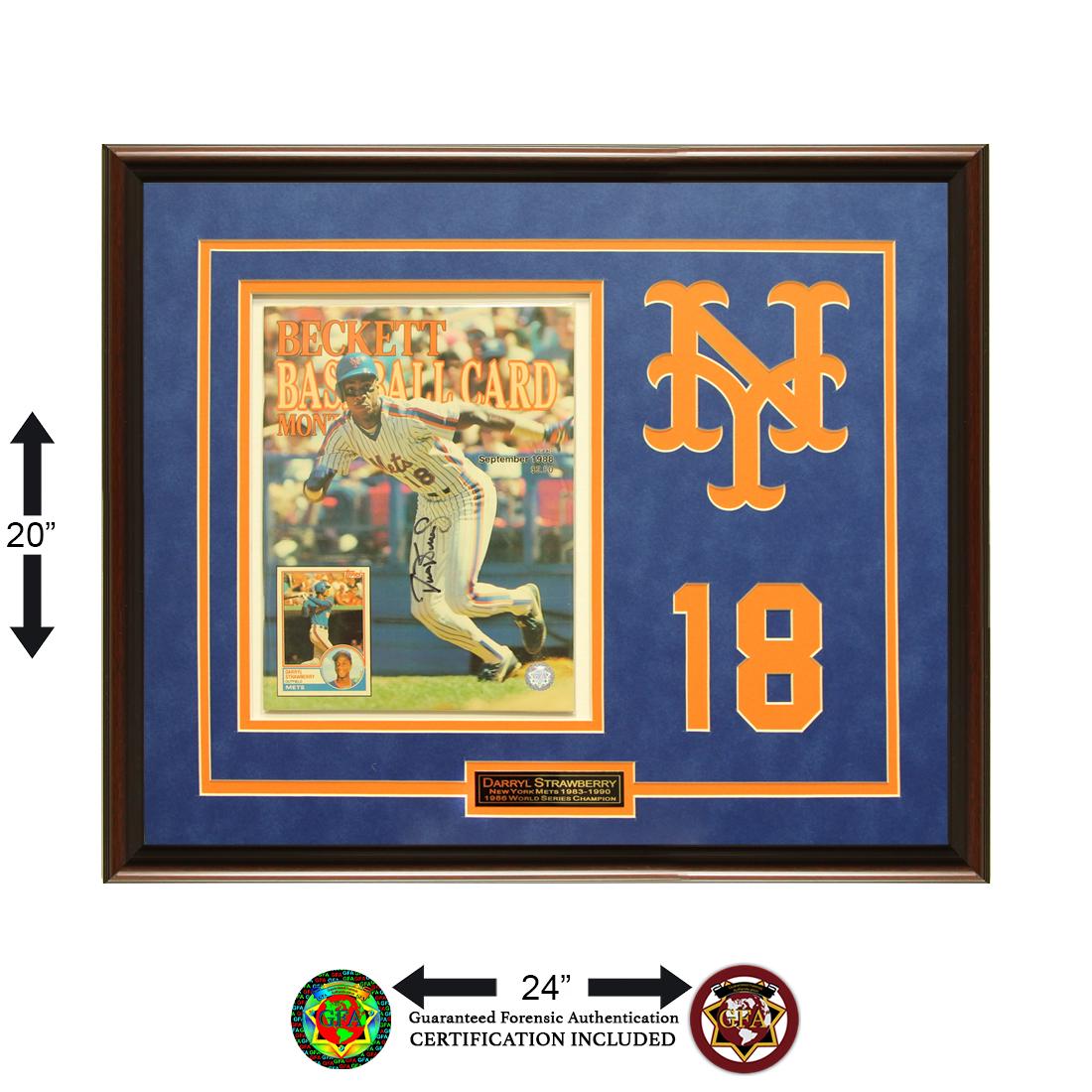 DARYLL STRAWBERRY SIGNED Magazine SEPTEMBER 1988 (1 of 2)