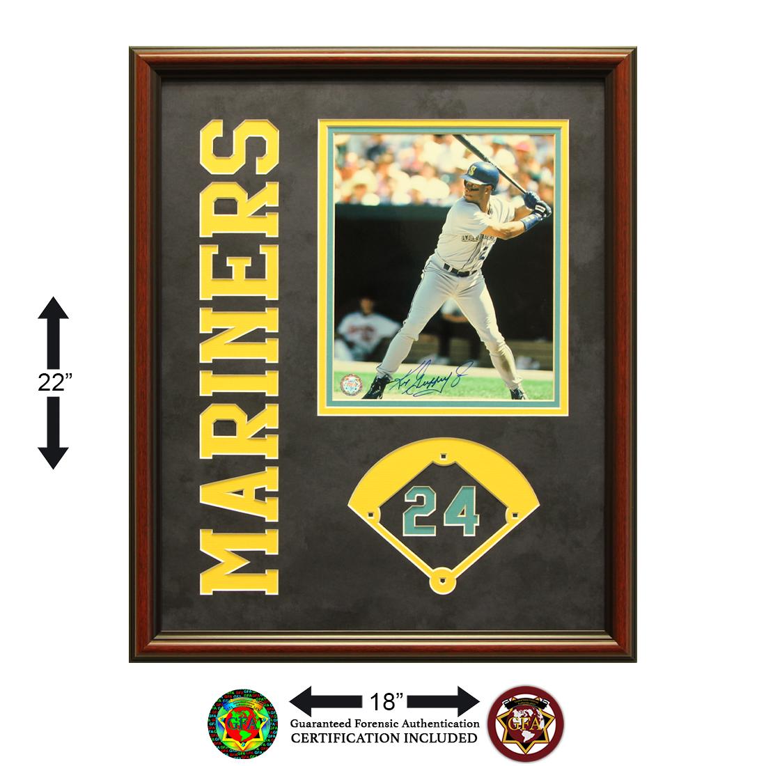 Ken Griffey Jr. Seattle Mariners Framed Signed GFA (1 of 1)