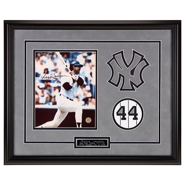 Reggie Jackson New York Yankees Framed Signed GFA (1 of 1)