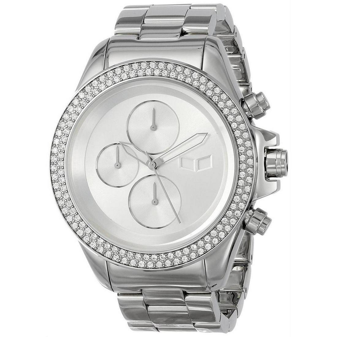 Vestal Swarovski Silver Watch: The ZR2 Swarovski is a lot of glamor captured in the perfectly-sized 43mm case. Its a premium Miyota chronograph wrapped in minimalist magic. A polished stainless steel case includes an extra thick ra