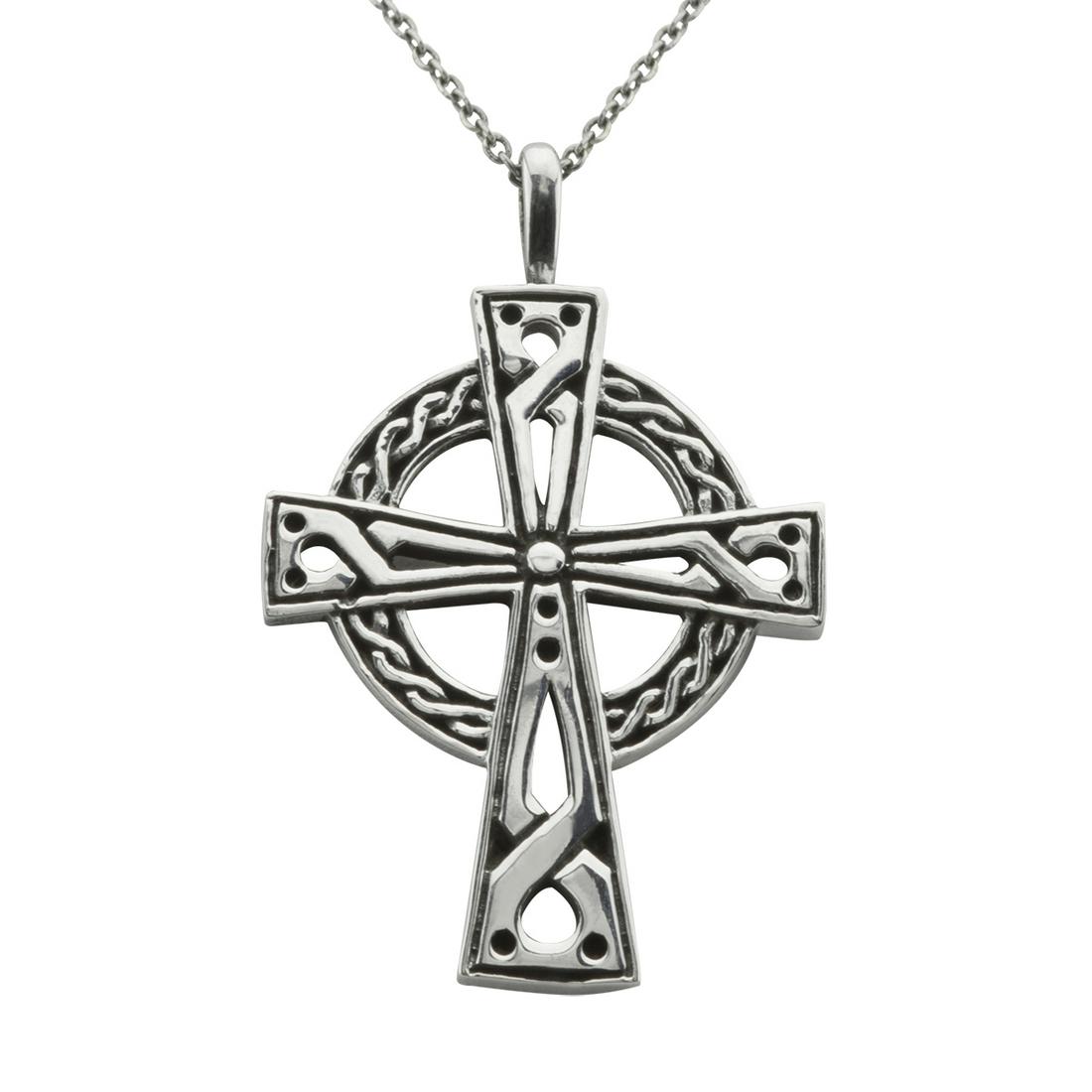 Sterling Silver Celtic Cross Pendant (1 of 1)