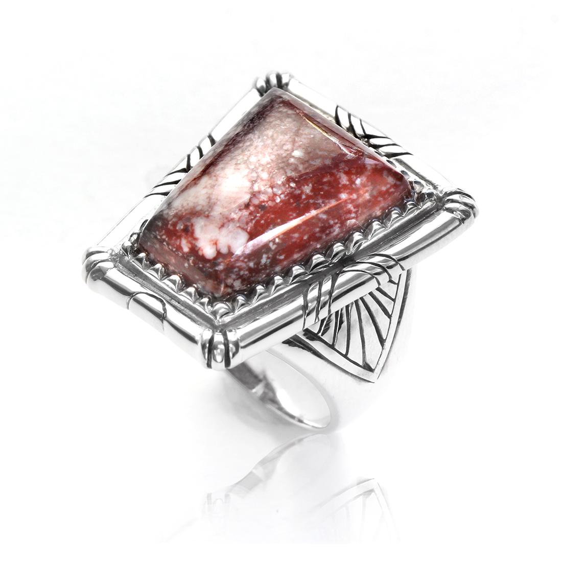 Sterling Silver Southwest Wild Horse Ring SZ 7 (1 of 1)