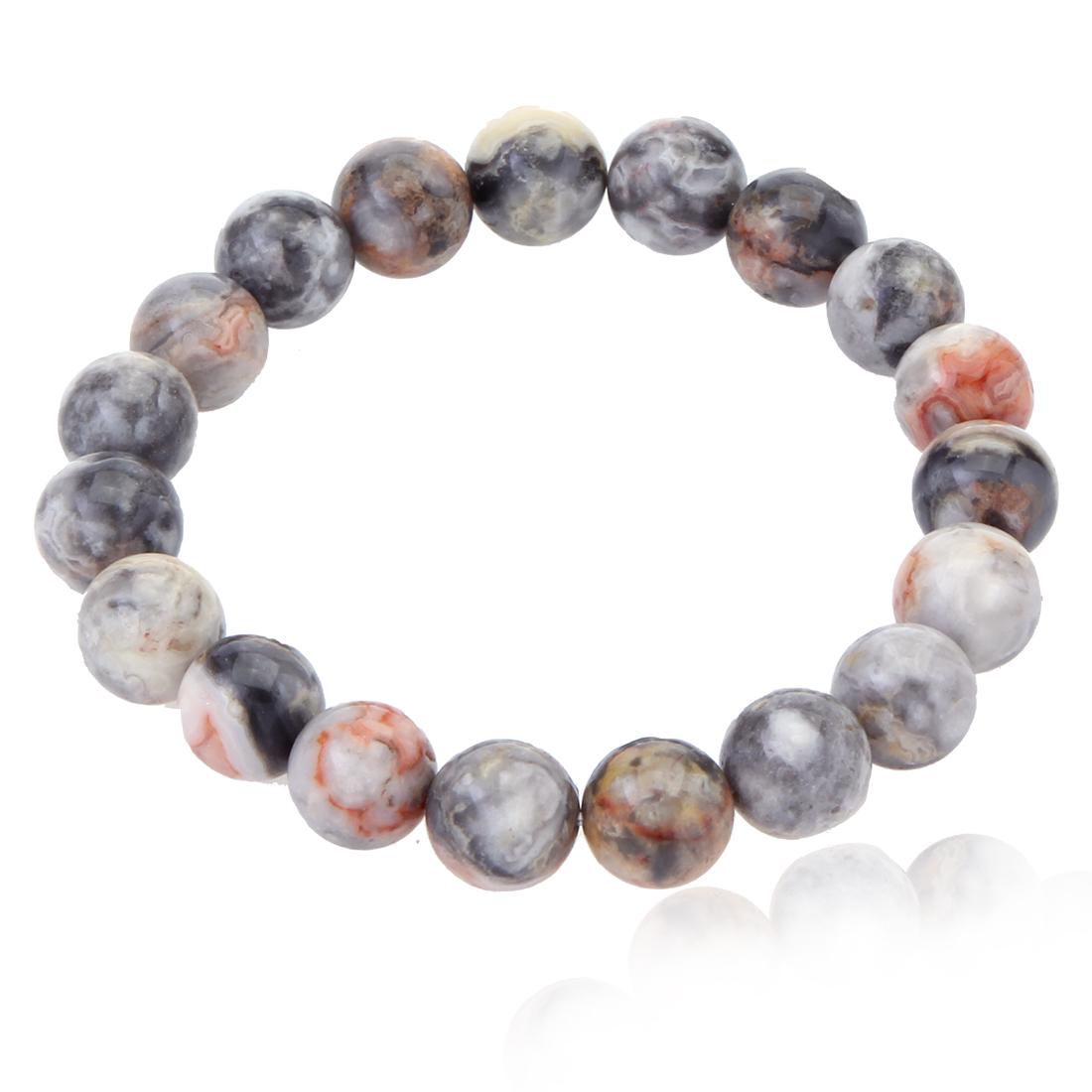 10mm Ocean Jasper Stretch Bracelet (1 of 2)