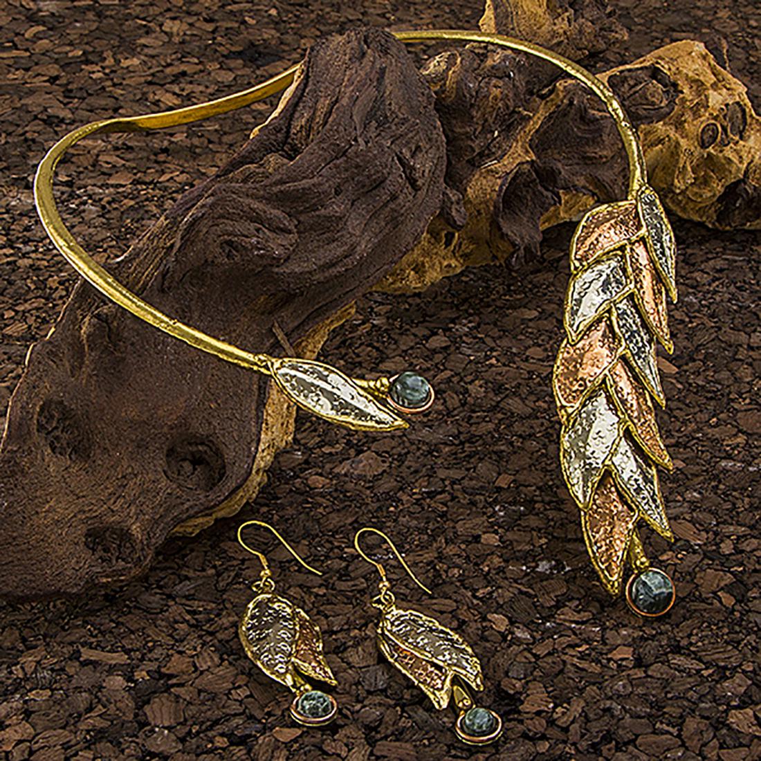 Tara Mesa Seraphinite Necklace & Earrings Set (1 of 2)