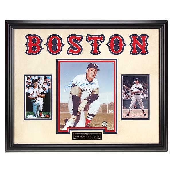 Ted Williams Boston Red Sox Framed 20x16 GFA (1 of 1)