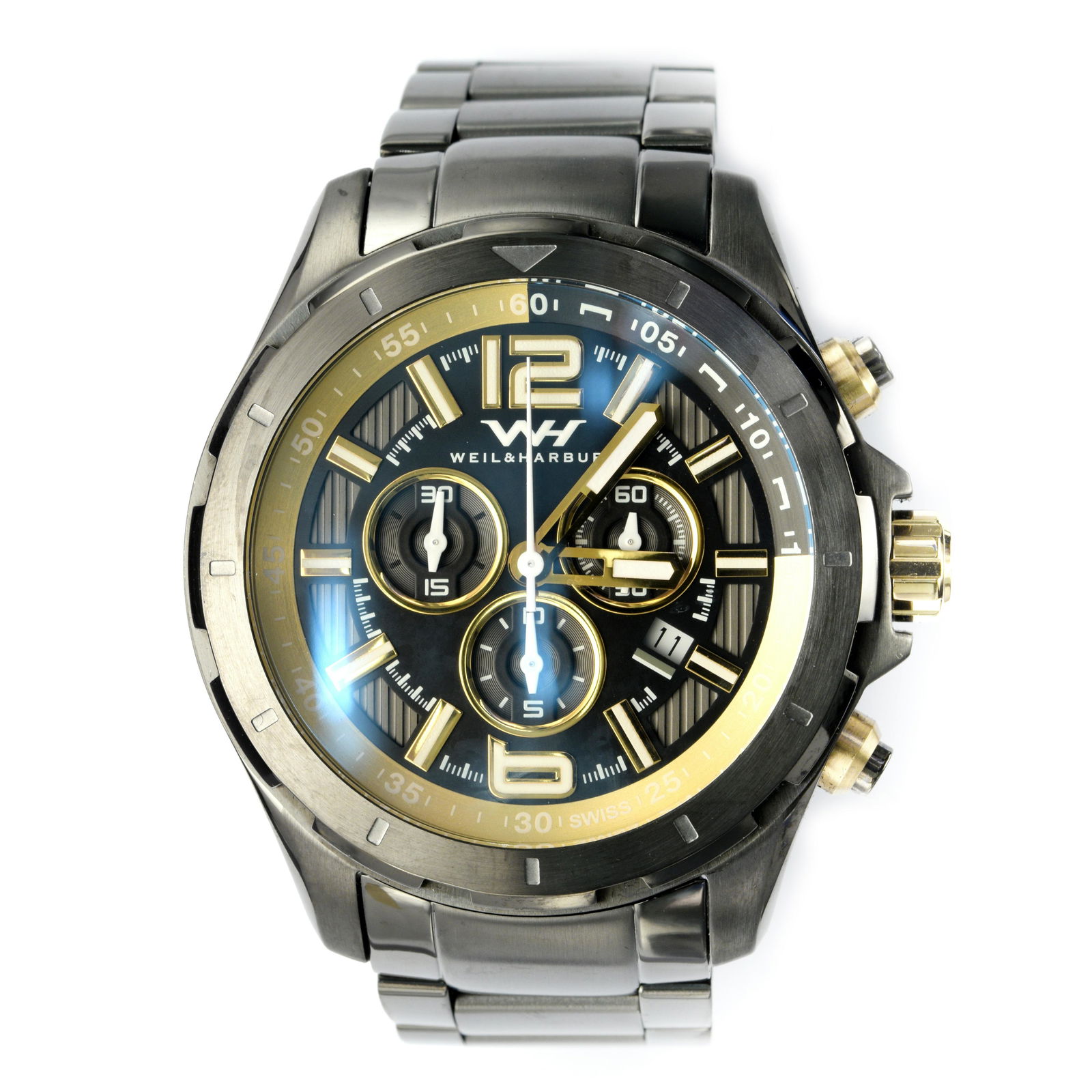 Weil & Harburg Swiss Chronograph Kodiac Mens Watch - (1 of 3)