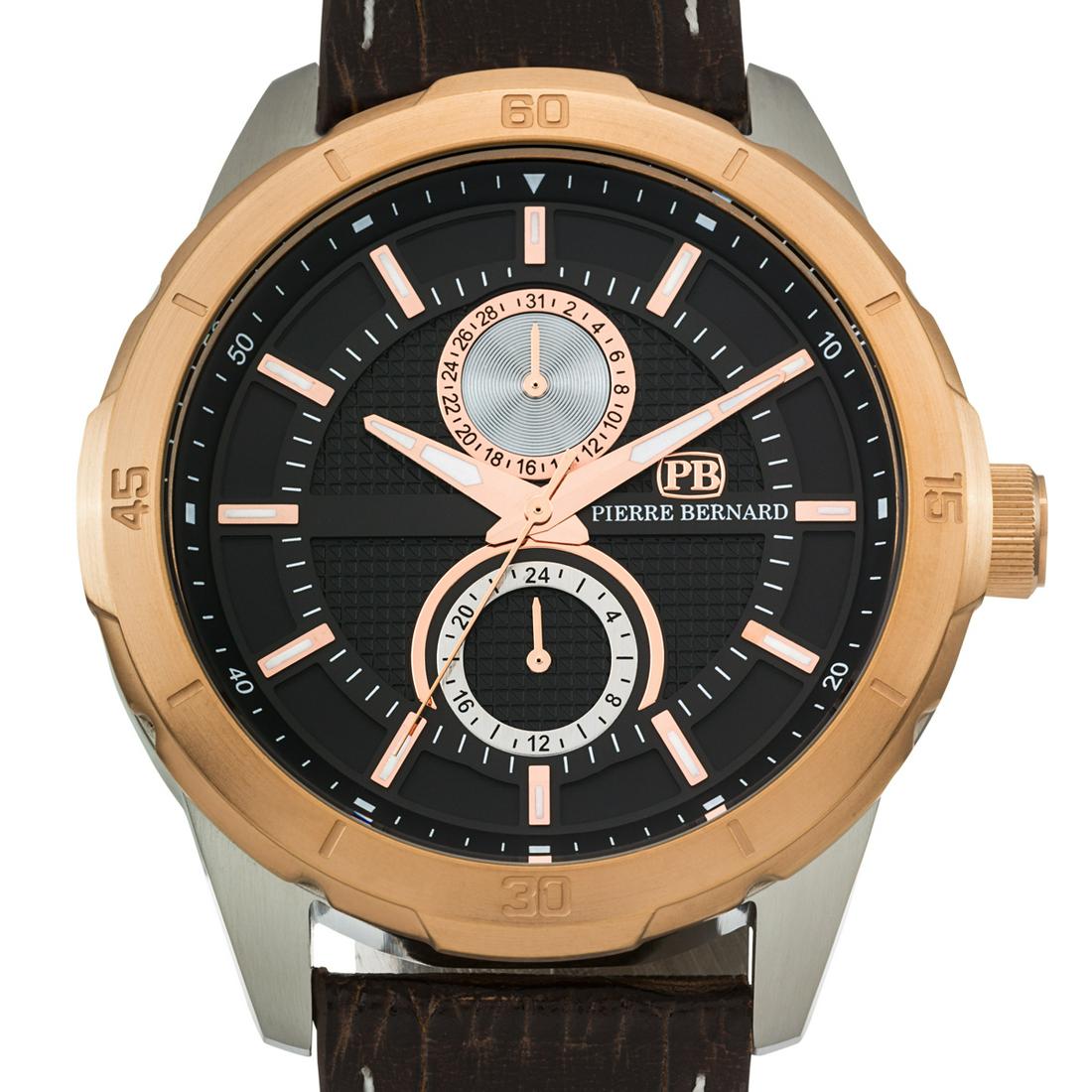 Pierre Bernard Monolith Mens Multi Function Watch - (1 of 2)