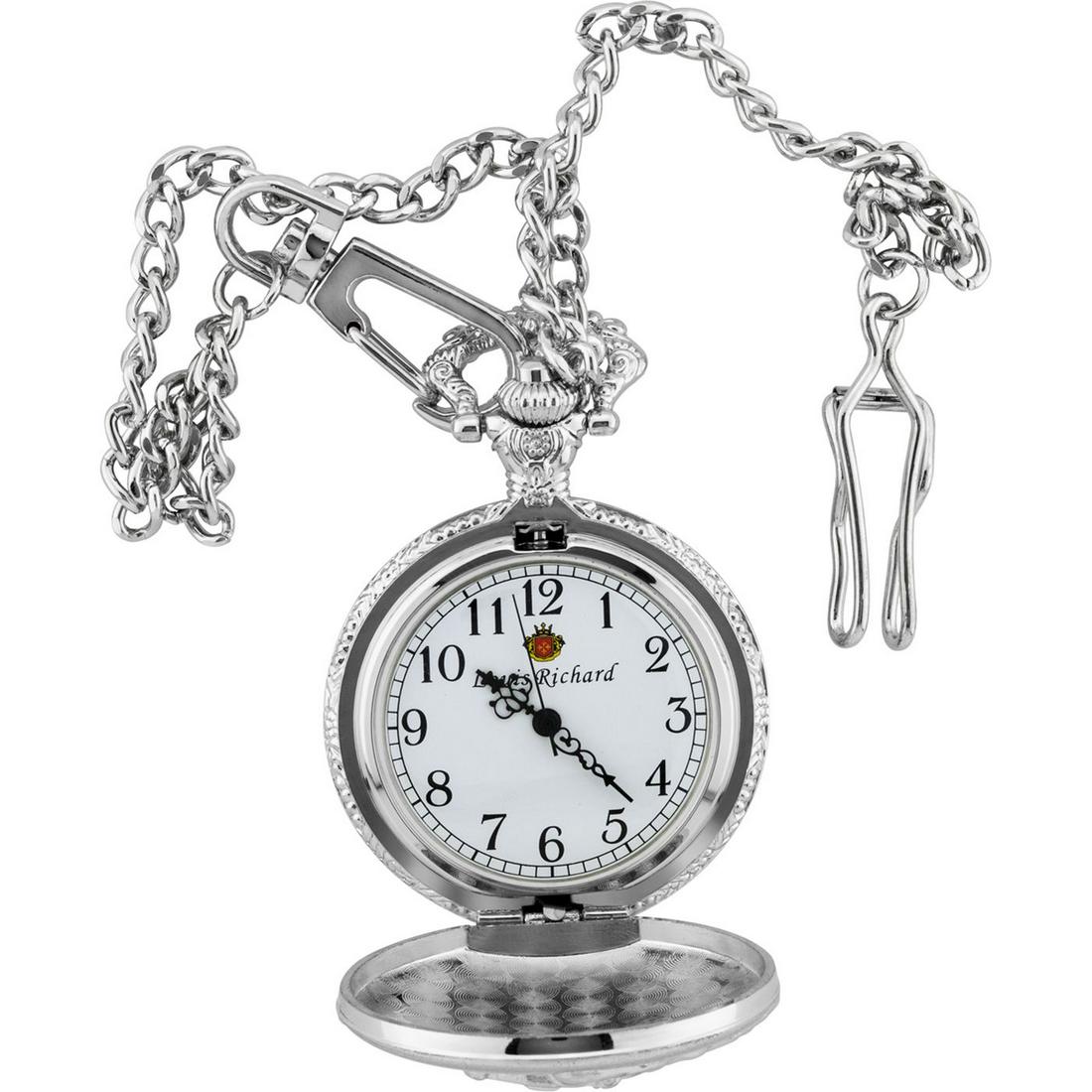 Rousseau 42mm Case Engraved Pocket Watch (1 of 3)