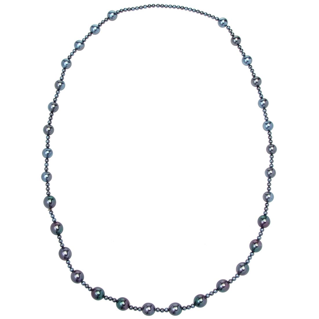 32" Shell Glass Pearl Necklace (1 of 3)