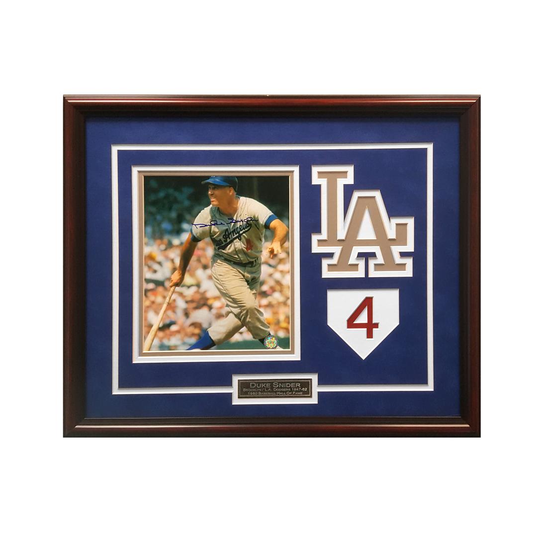 Duke Snider Los Angeles Dodgers Frame Signed (1 of 1)