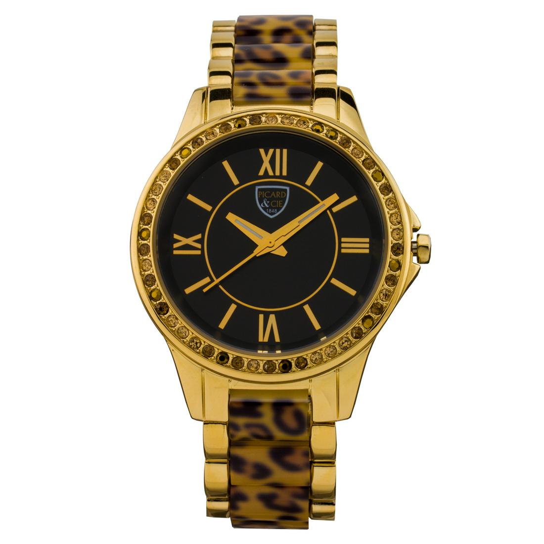 Picard & Cie Casual Leopard Print 38mm Case Watch (1 of 3)
