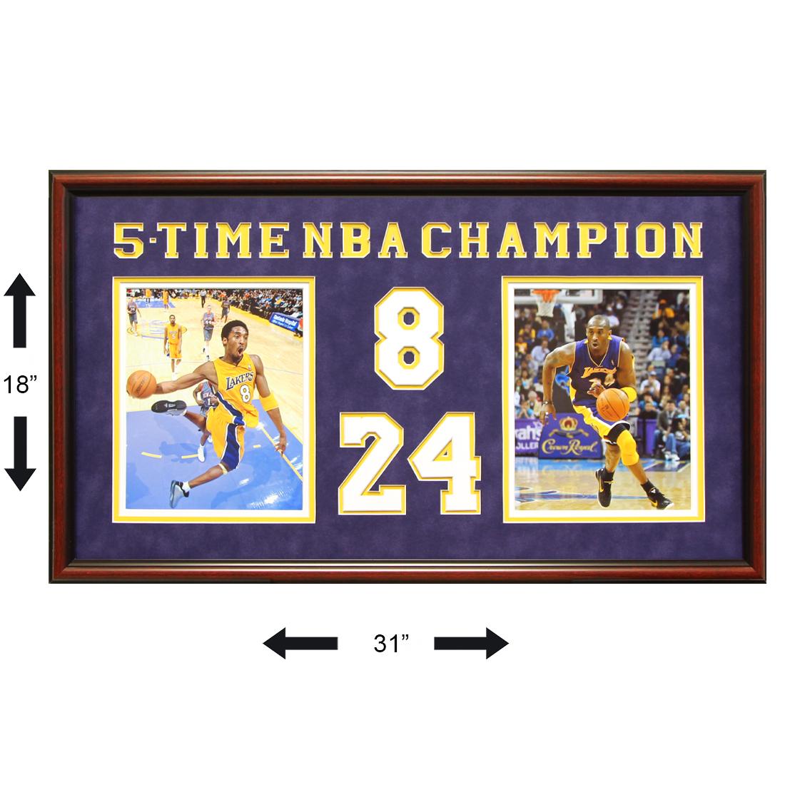 Kobe Bryant LA Lakers Commemorative Showcase: Kobe Bean Bryant (born August 23, 1978) is an American professional basketball player for the Los Angeles Lakers of the National Basketball Association (NBA). He entered the NBA directly from hig