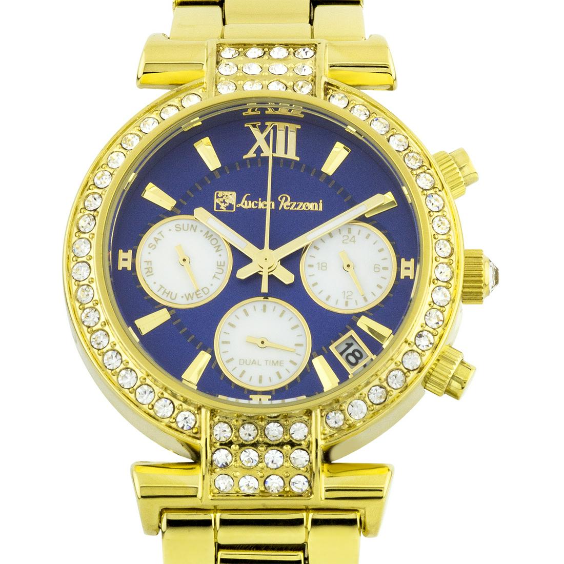 Lucien Pezzoni Swarovski Crystal Bezel 36mm Case (1 of 3)