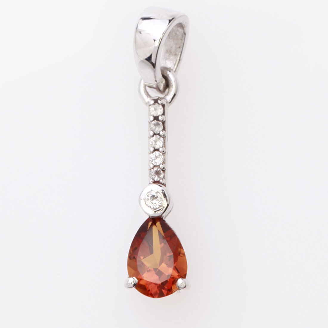 Madeira Citrine & Topaz Sterling Slv Pendant (1 of 1)