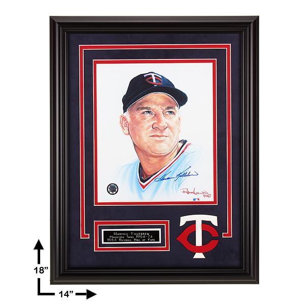 Harmon Killebrew Minnesota 18x14 autograph  GFA (1 of 1)