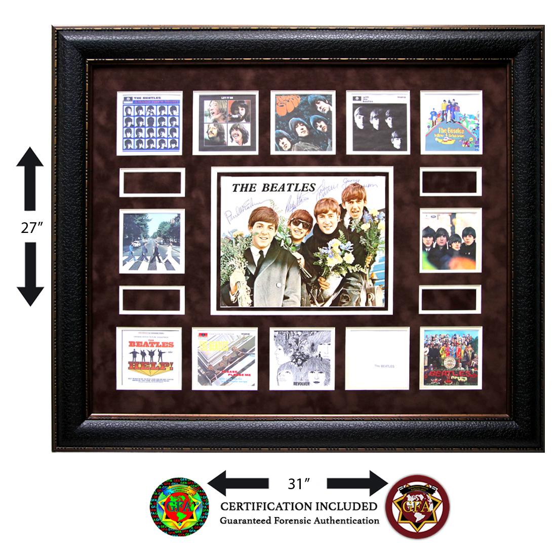 BEATLES SIGNED 8x10 PHOTO ARRIVING IN SWEDEN (1 of 3)
