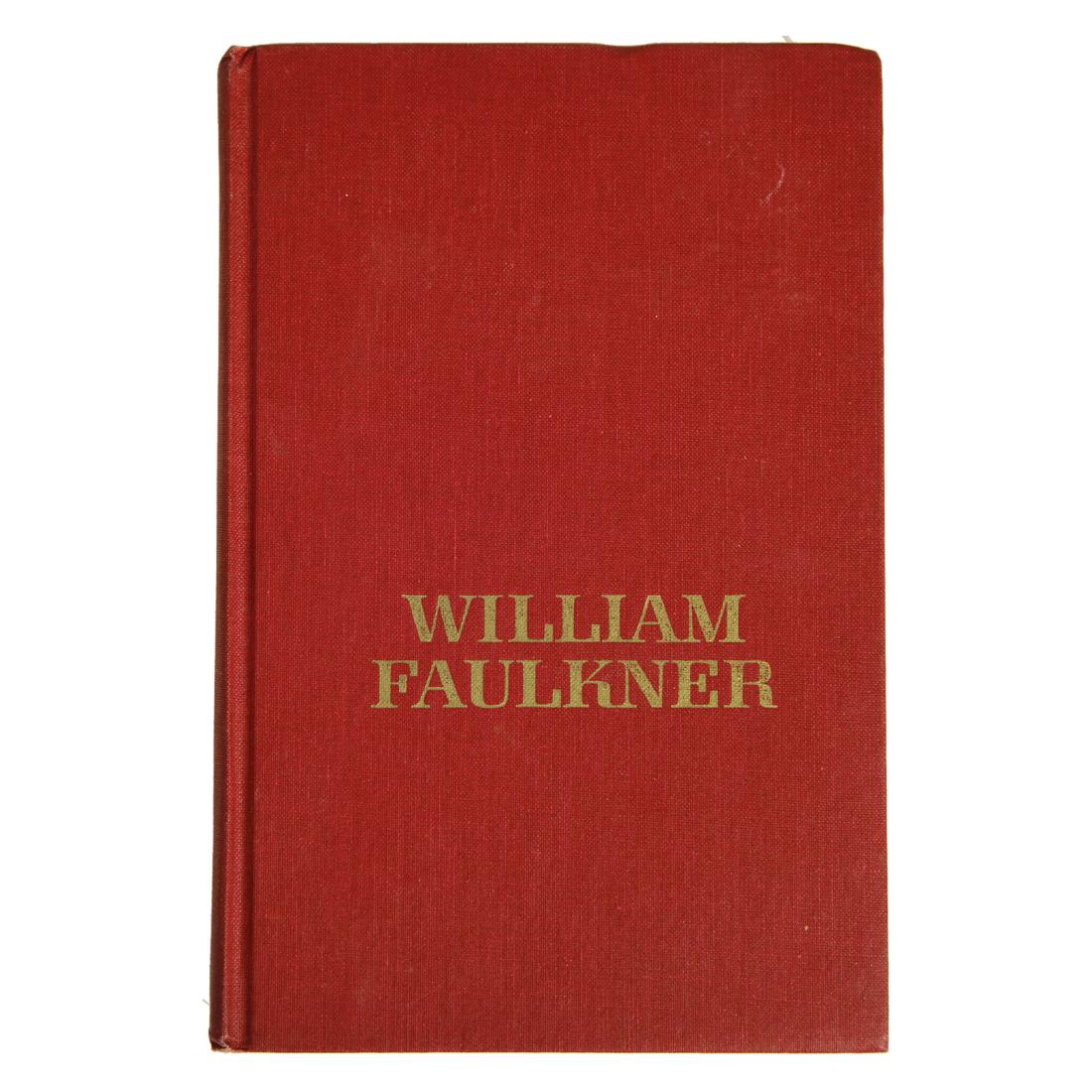 WILLIAM FAULKNER SIGNED BOOK"LIGHT IN AUGUST"1959 (1 of 2)