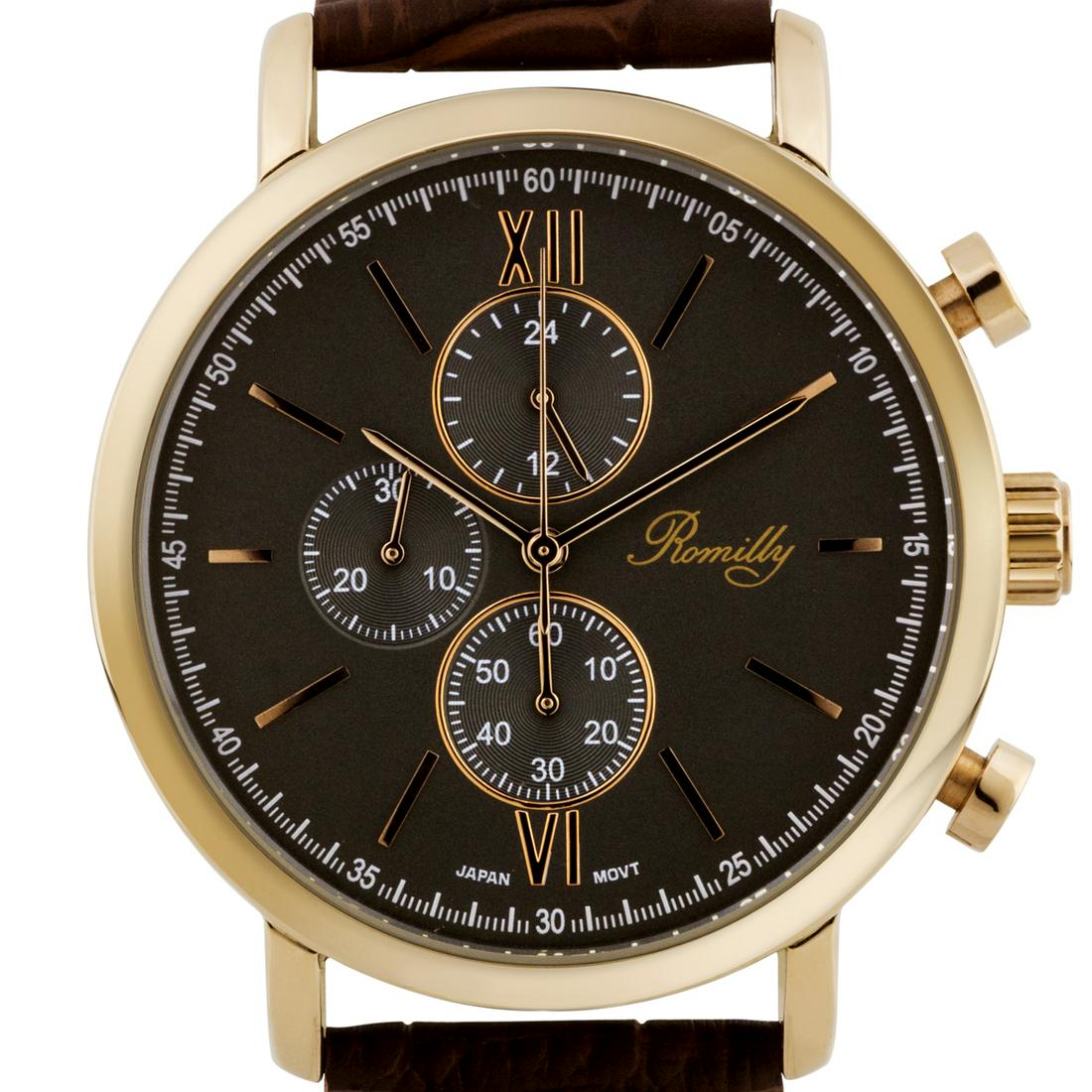 Romilly Casual Multi Function 44mm Case Mens Watch (1 of 3)
