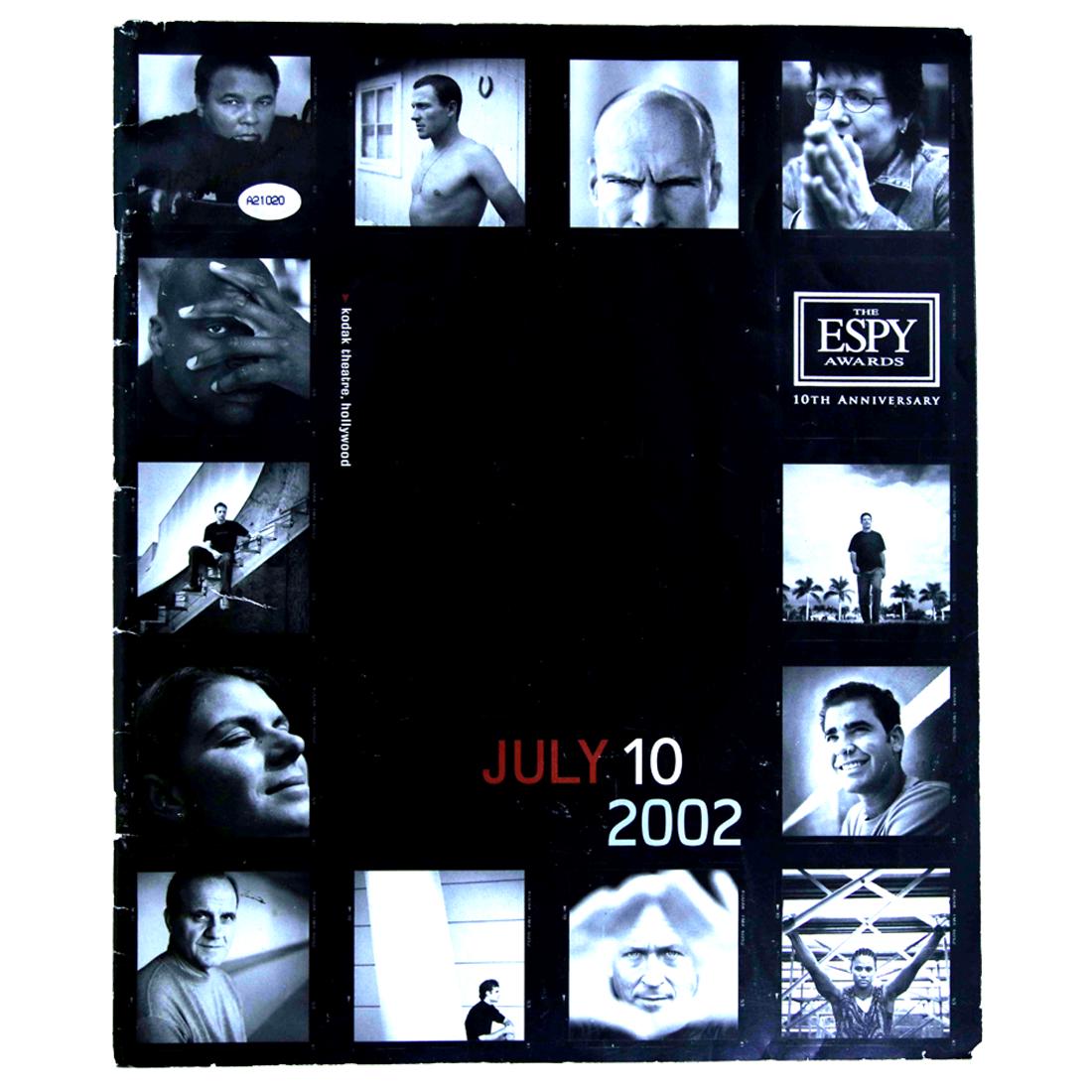 Muhammad Ali Signed 2002 Espy Awards Magazine: Muhammad Ali (January 17, 1942 â€“ June 3, 2016). Muhammad Ali signed 2002 ESPY Awards Magazine. The 10 Annual Espy Awards was televised live on ESPN on Wednesday July 10, 2009 at 6 p.m. Pacific 