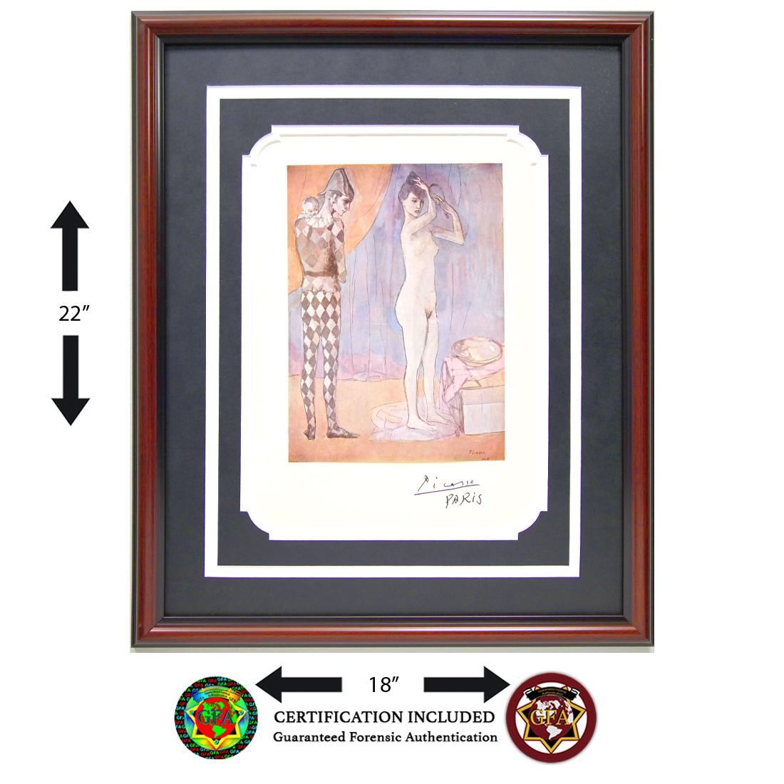 Picasso Signed Art Lithograph 1954 (1 of 3)