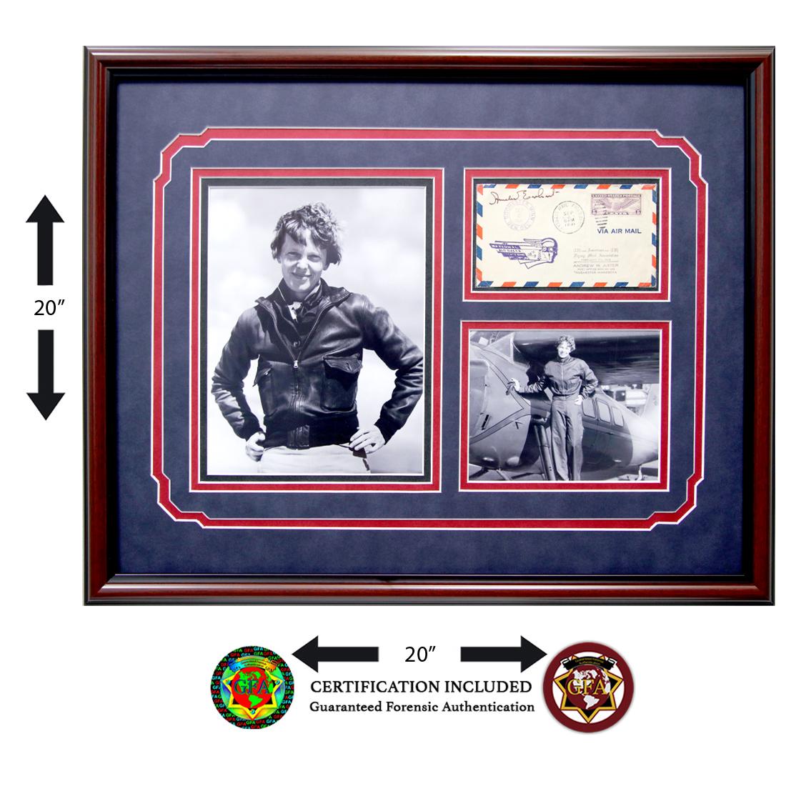 AMELIA EARHART SIGNED AIR MAIL ENVELOPE 1931 (1 of 3)