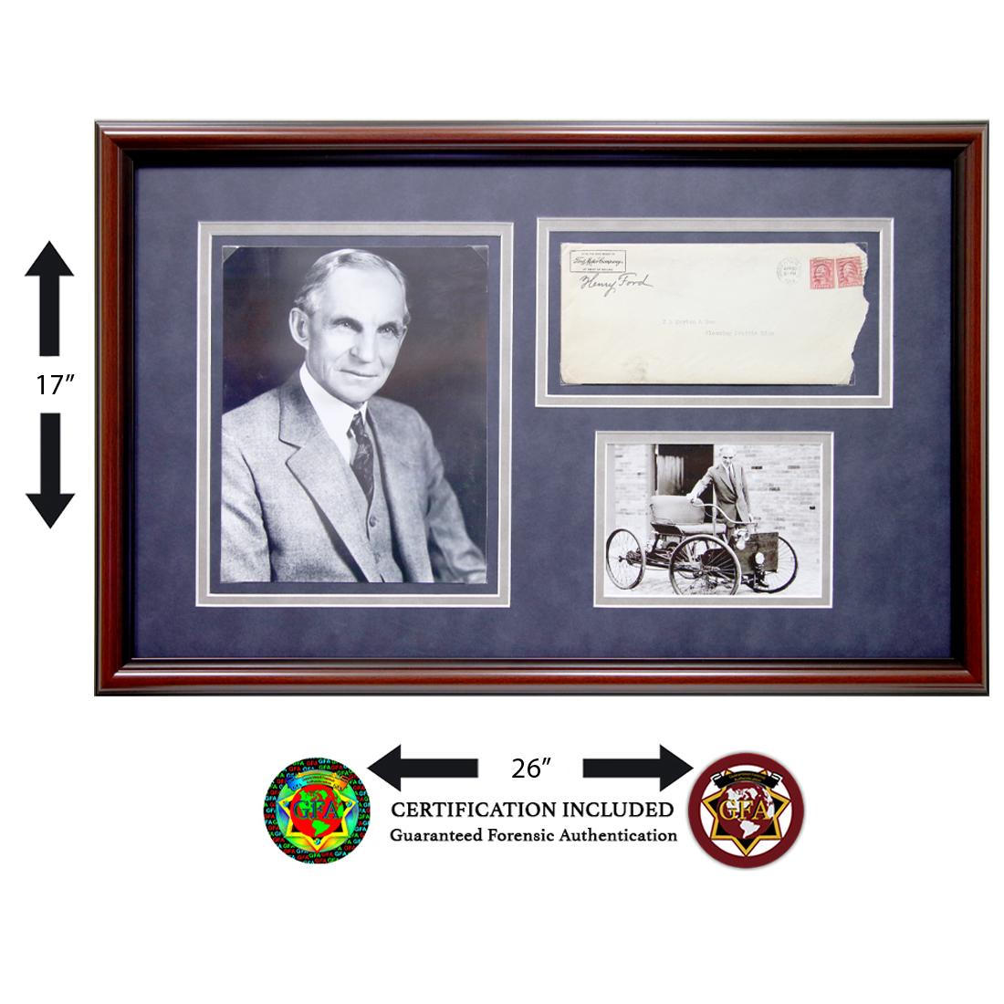 Henry Ford Signed Ford Motor Company Envelope (1 of 3)