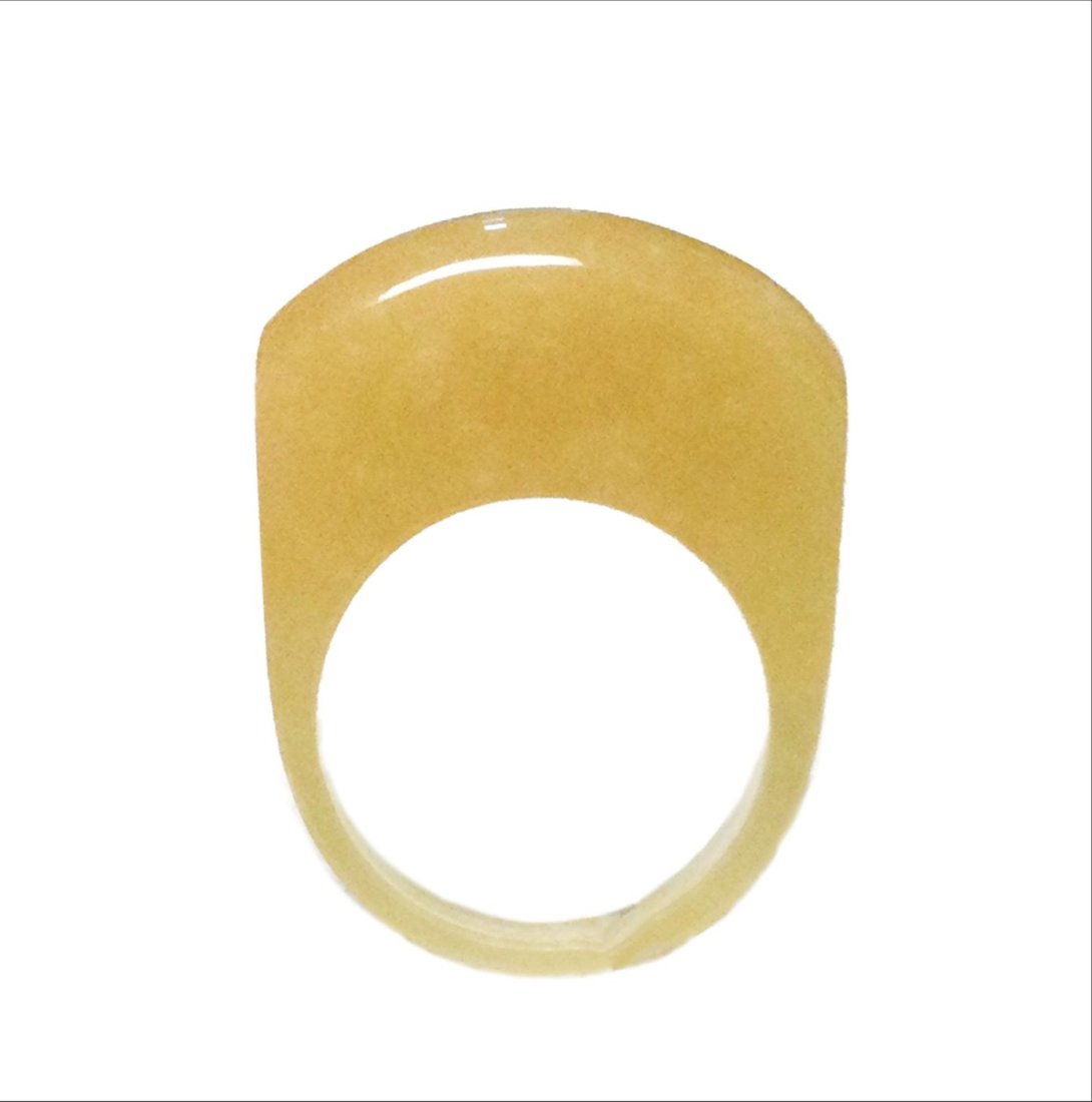 Yellow Jade Ring SZ 5.5 (1 of 1)