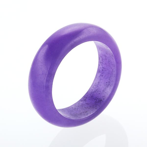 Lavender Jade Band Ring Sz 9 (1 of 3)