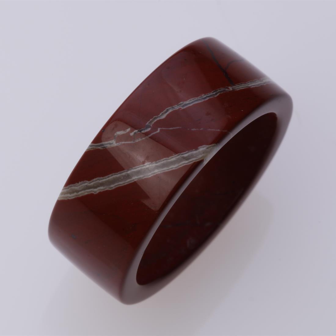 Red Jasper Band Ring Sz 7 (1 of 3)