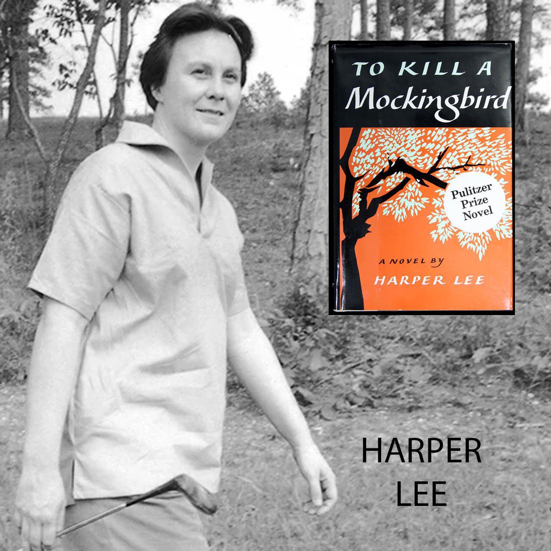 HARPER LEE SIGNED "TO KILL A MOCKINGBIRD": Harper Lee, known as Nelle, was born in the Alabama town of Monroeville, the youngest of four children of Amasa Coleman Lee and Frances Cunningham Finch Lee. Her father, a former newspaper editor and 