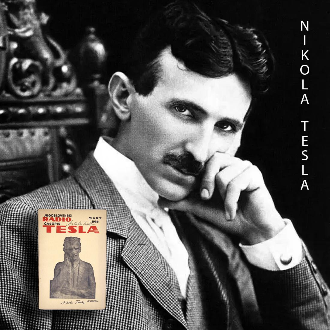 Tesla Twice Signed "Yugoslav Radio" Magazine 1936 (1 of 6)