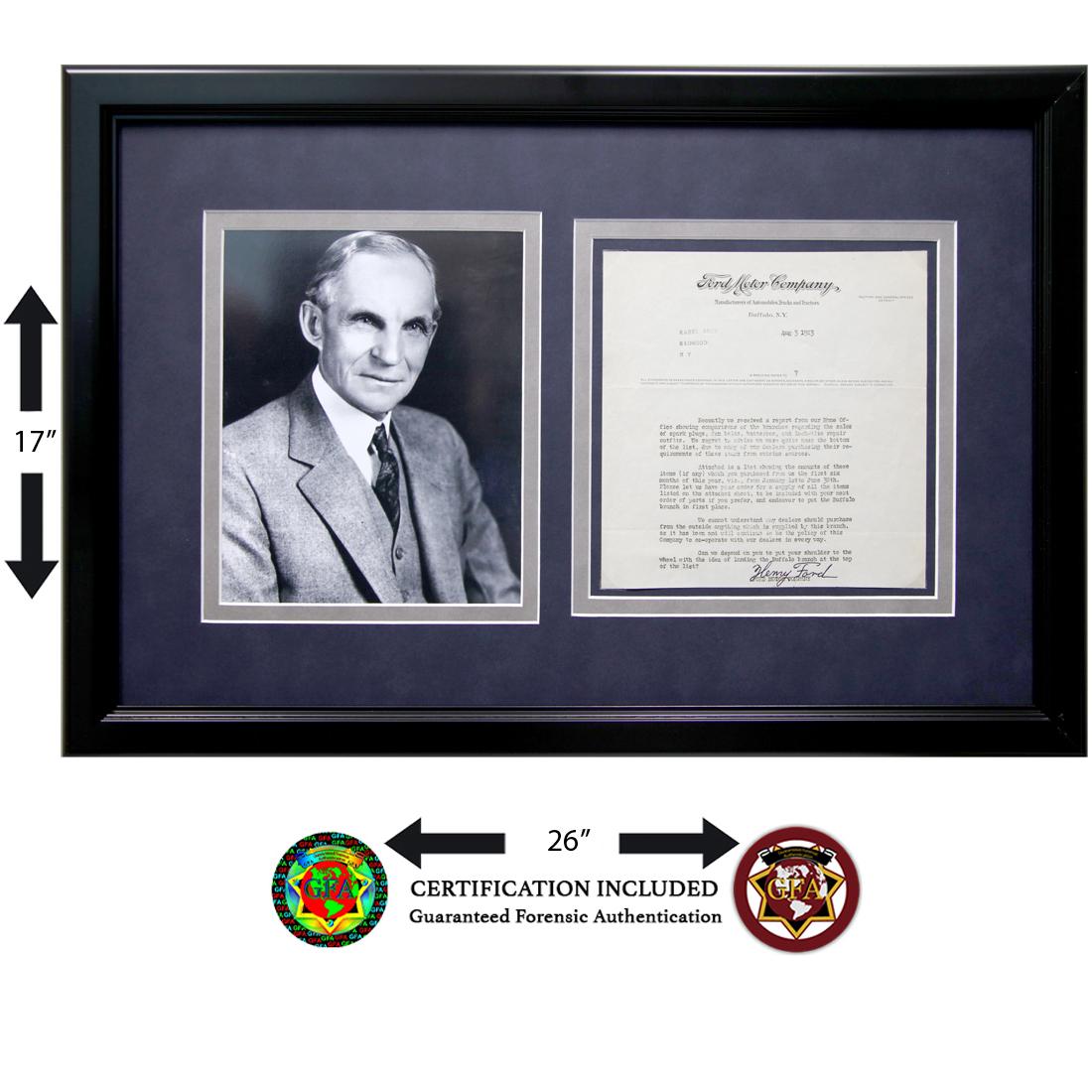 Henry Ford Signed Letter Dated Aug. 3, 1923 (1 of 5)