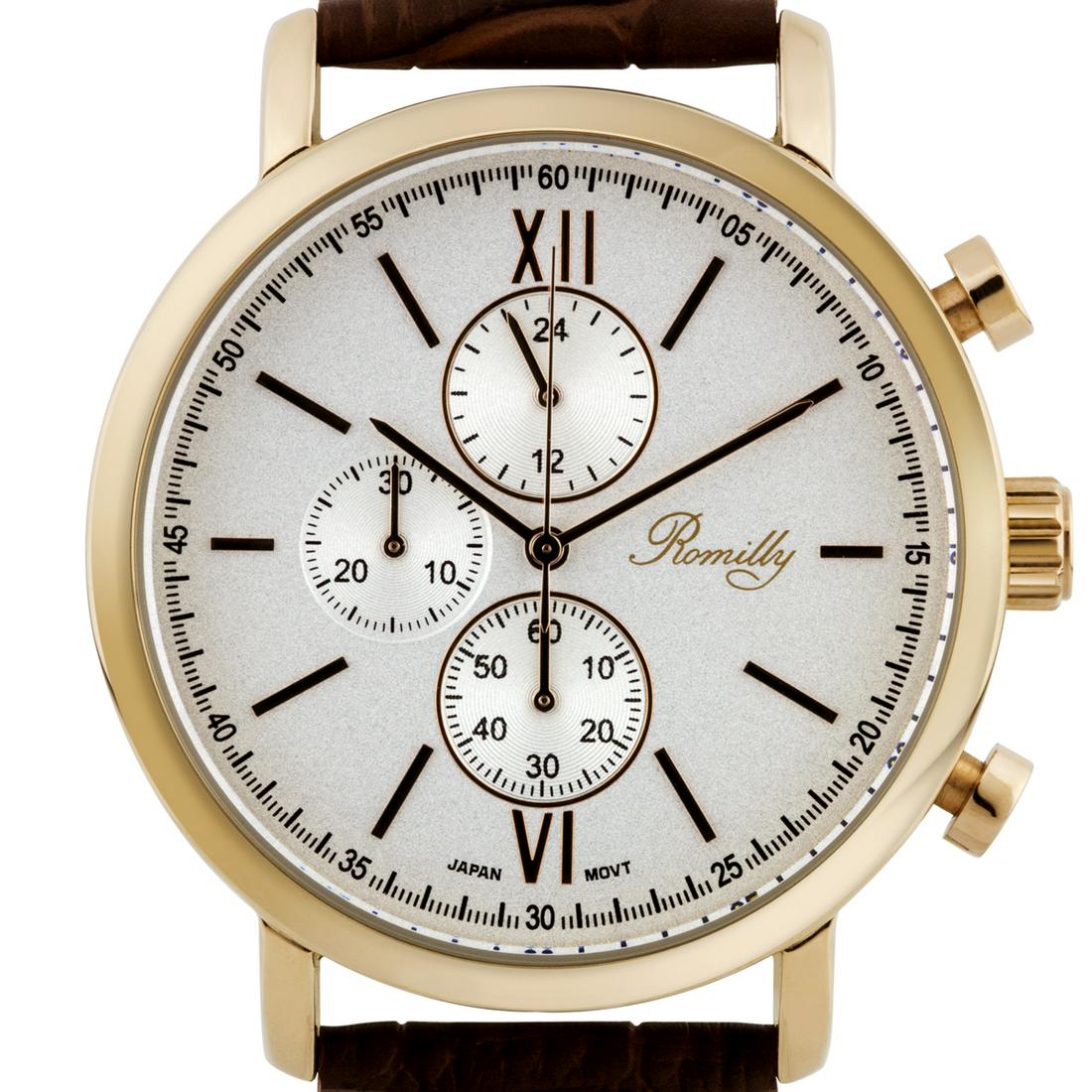 Romilly Casual 42mm Case Multi Function Mens Watch (1 of 3)