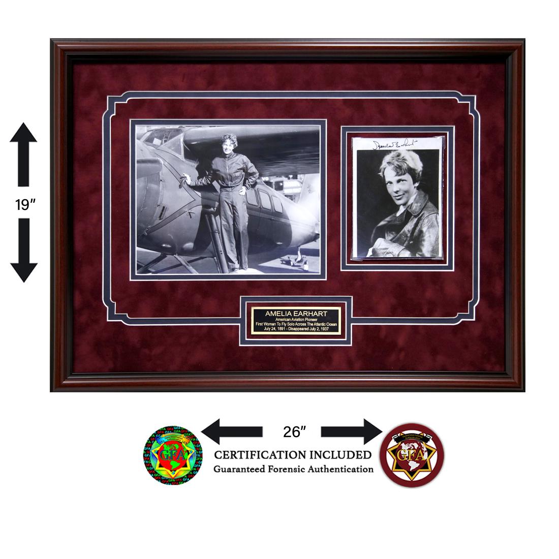 AMELIA EARHART SIGNED PHOTO (1 of 6)