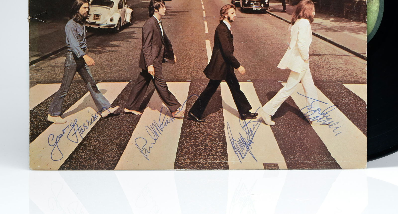 Beatles Signed "Abbey Road" LP Record Album (1 of 7)
