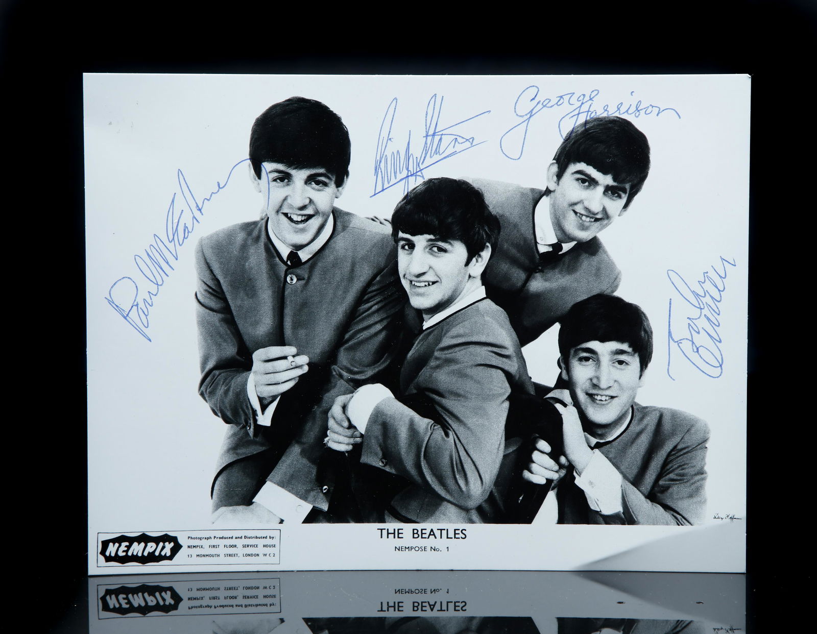 THE BEATLES SIGNED NEMPOSE 1 PHOTOGRAPH (1 of 5)