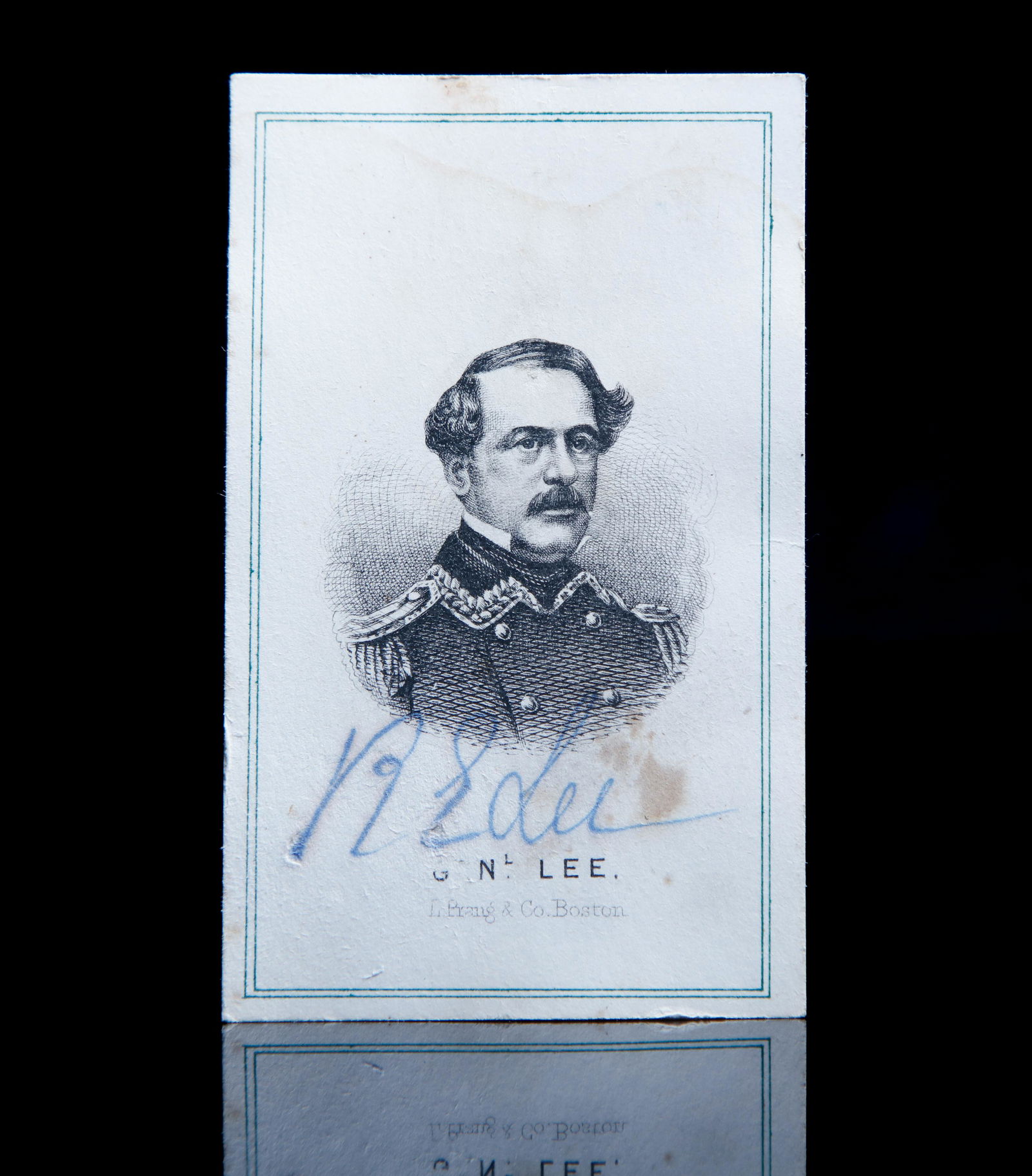 ROBERT E LEE SIGNED CDV (1 of 5)