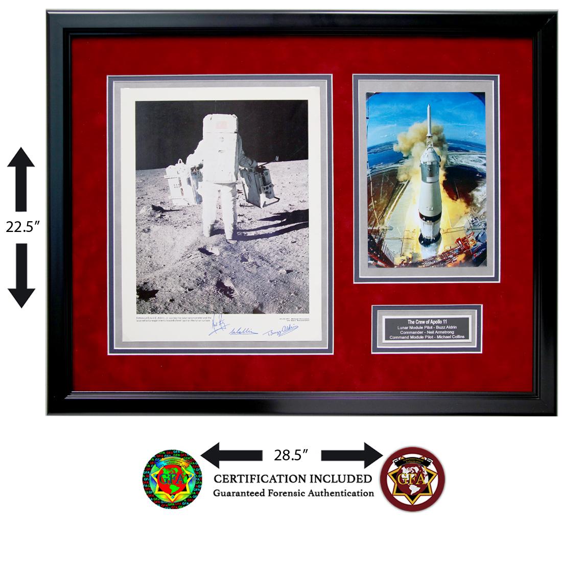 Apollo 11 Astronauts Signed Nasa of Moon Landing (1 of 6)