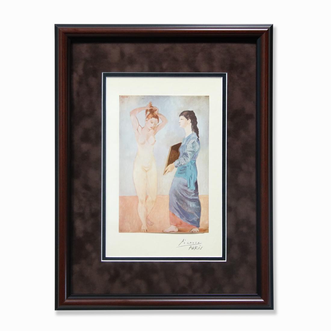 PABLO PICASSO SIGNED PARIS PRINT (1 of 5)