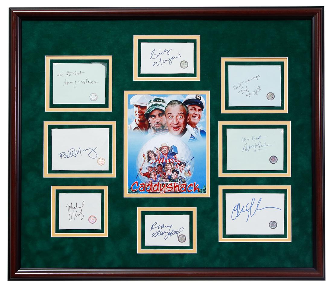 CADDYSHACK CAST SIGNED CUTS (1 of 11)