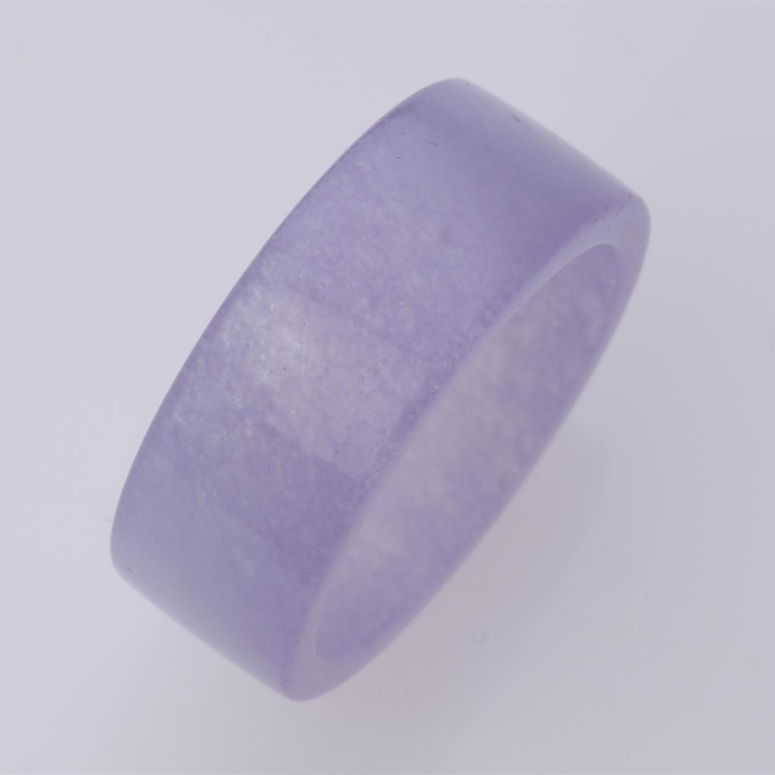 Lavender Jade Band Ring Sz 7 (1 of 3)