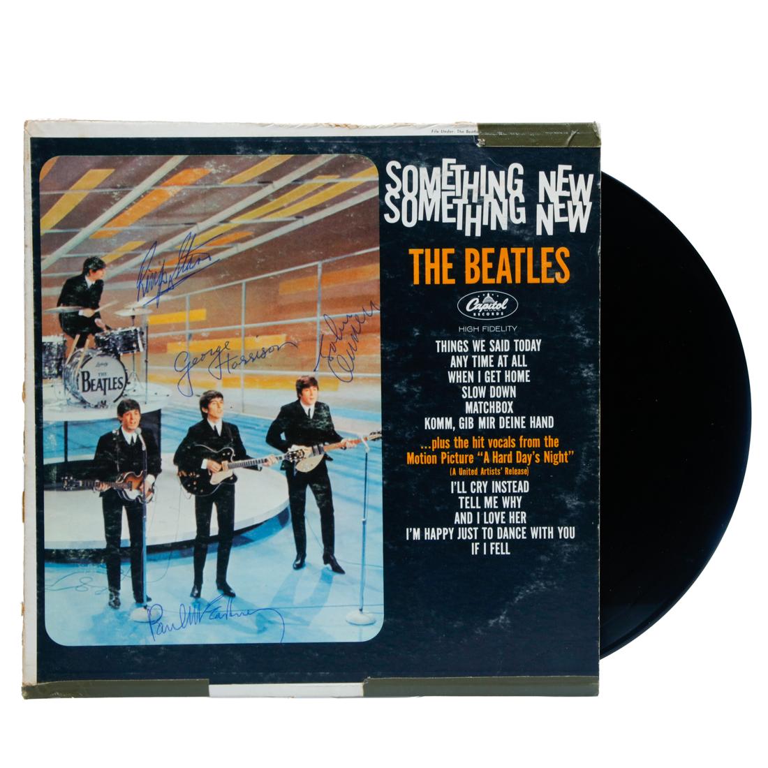 Beatles Signed "Something New" Album (1 of 7)