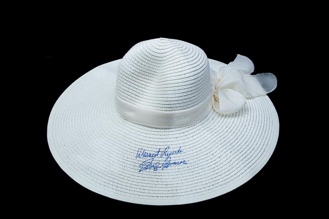 Marilyn Monroe Signed Summer Straw Hat (1 of 5)