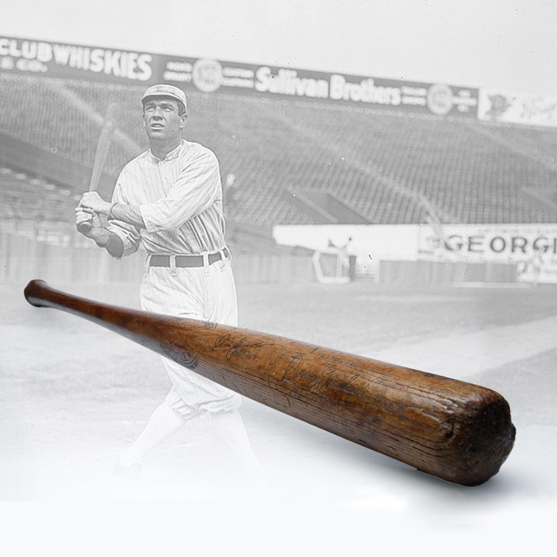 TRIS SPEAKER SIGNED LOUISVILLE SLUGGER BAT (1 of 7)