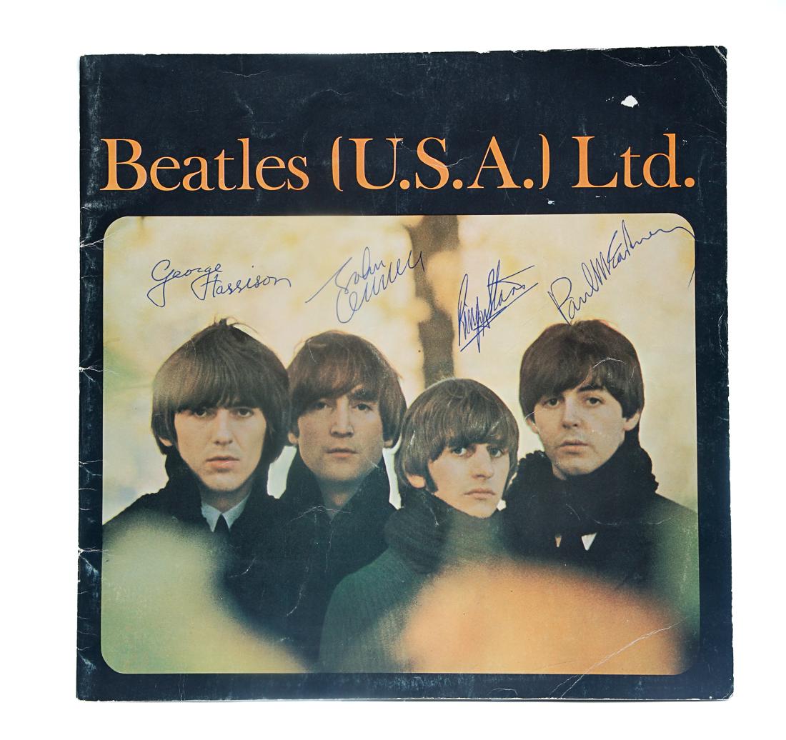 Beatles Signed Picture USA Ltd. (1 of 9)