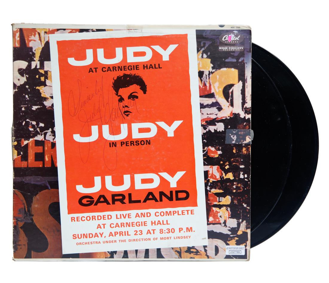 Judy Garland Signed "Judy Garland" Album (1 of 10)
