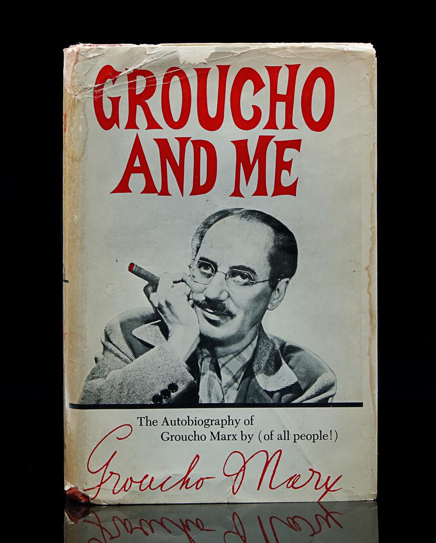 Groucho Marx Signed Book "Groucho and Me" (1 of 5)