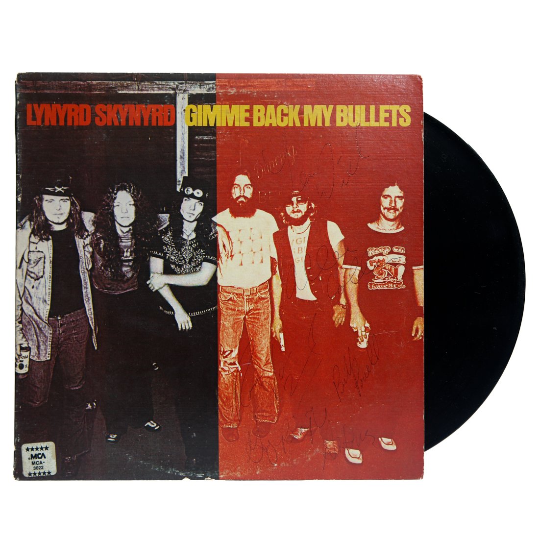 Lynyrd Skynyrd Signed Album (1 of 7)