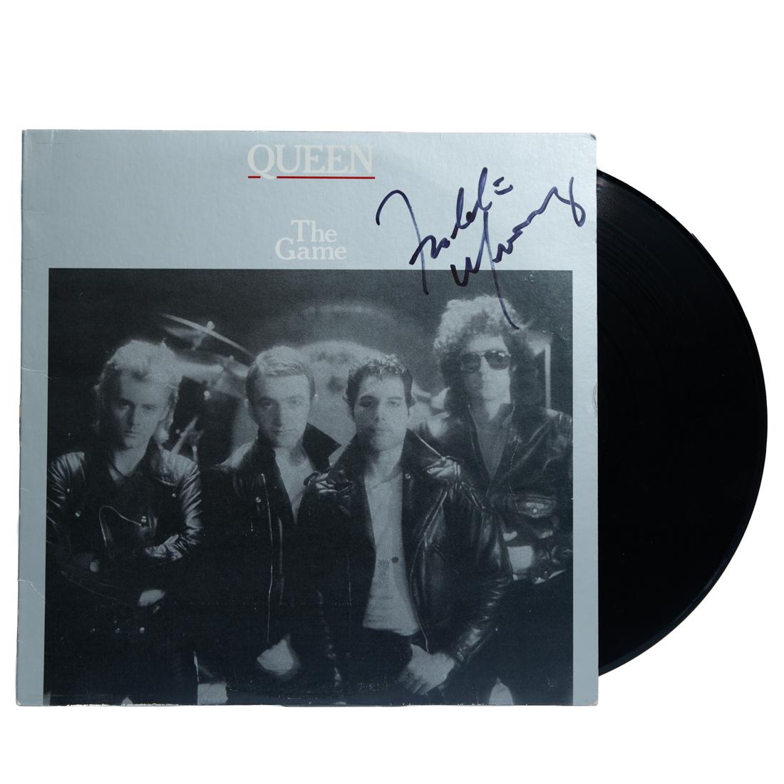 Freddie Mercury Signed "The Game" Album (1 of 3)